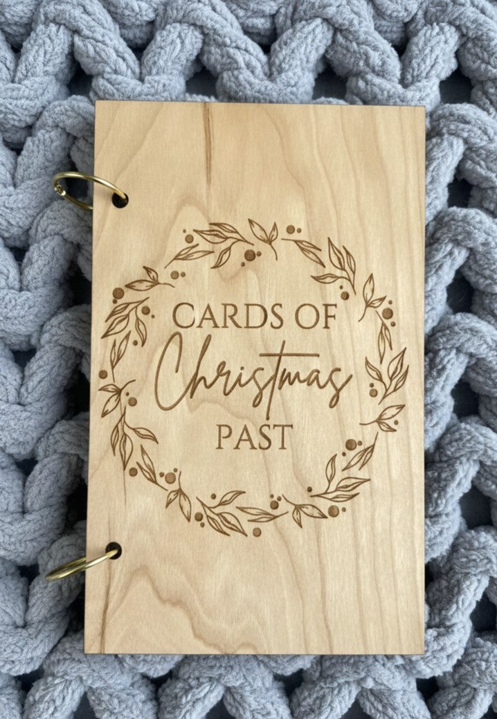 Holiday Card Book - Christmas Wreath