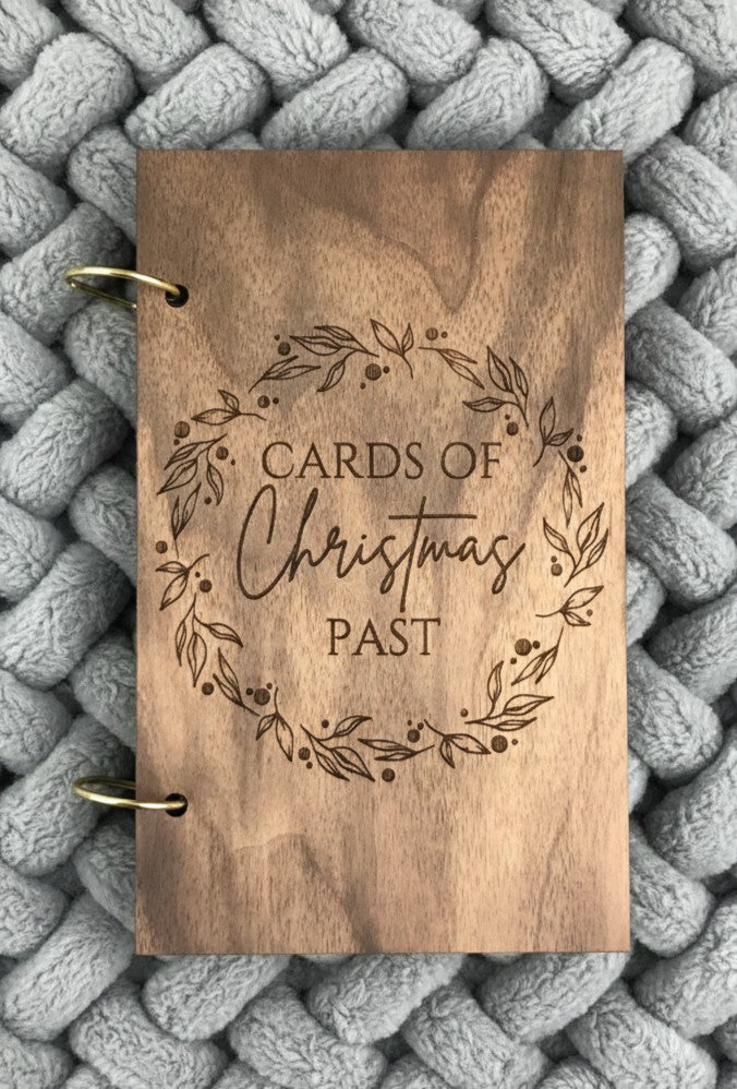 Holiday Card Book - Christmas Wreath