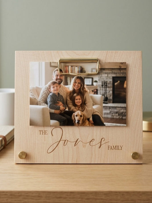 Family Photo Personalized Frame