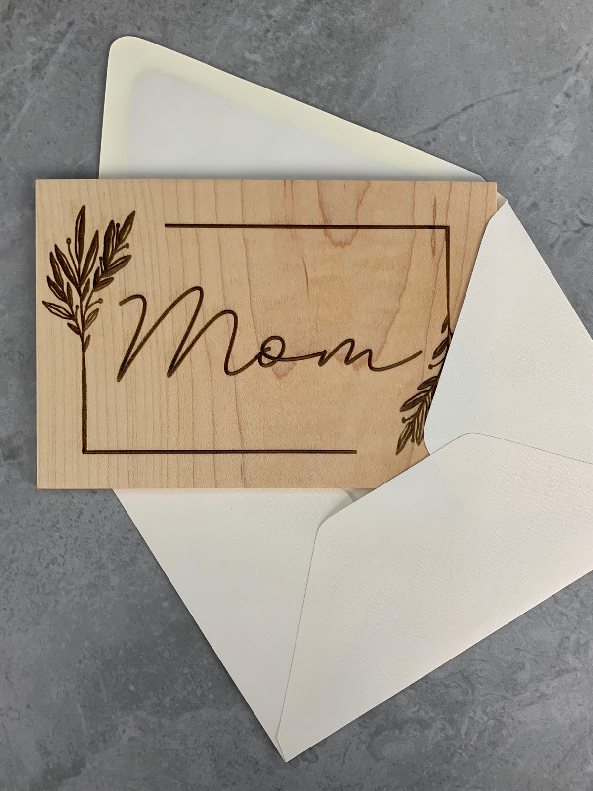Mom Floral Card