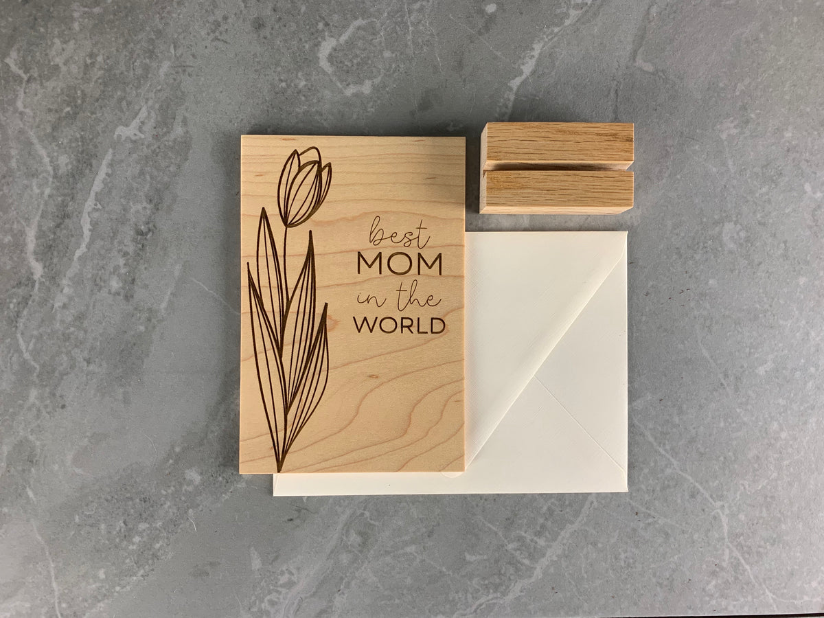 Best Mom In The World Card