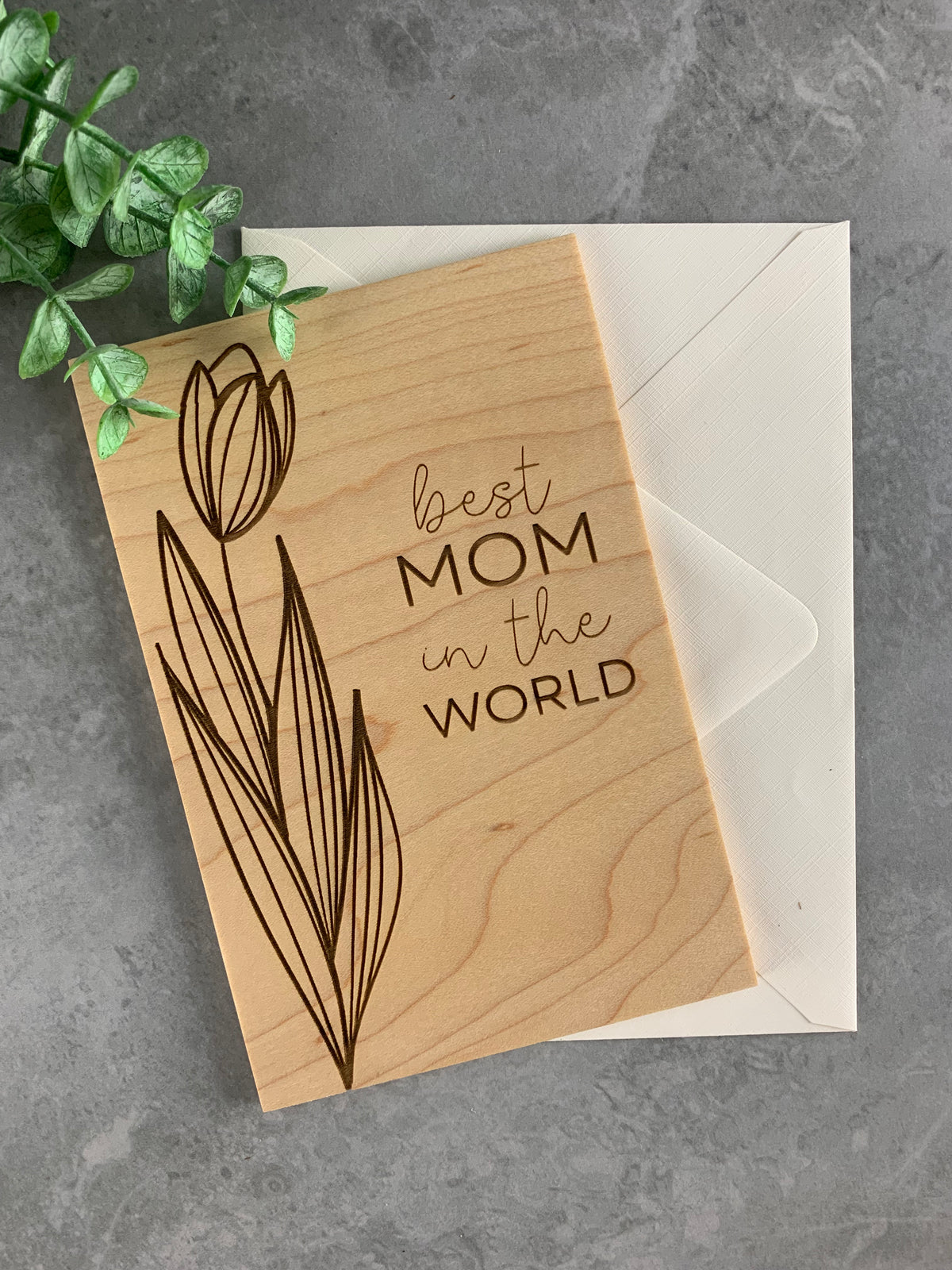 Best Mom In The World Card