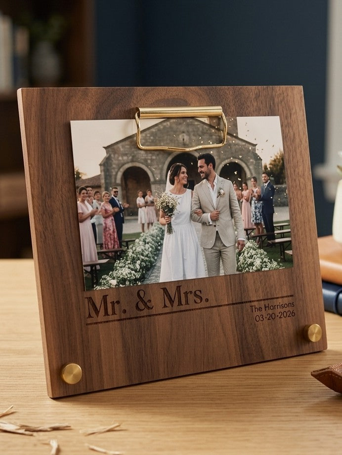 Mr. & Mrs. Personalized Frame