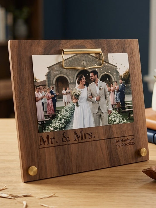 Mr. & Mrs. Personalized Frame